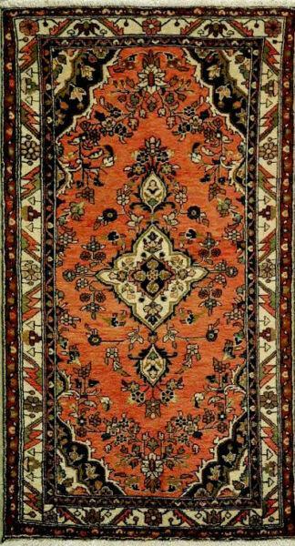 Stunning Persian Khamseh Hamadan Rugs for sale!