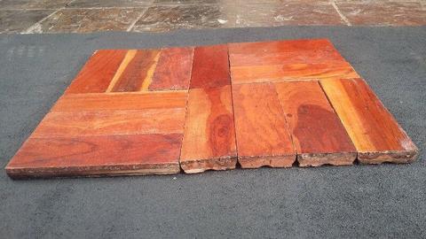 Top Grade Rhodesian Teak Parquet flooring -Huge varieties in stock