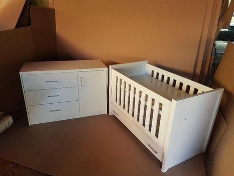 Modern Cot and Compactum for sale