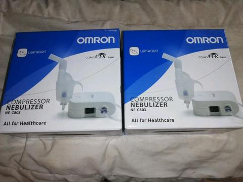 2 Omrom nebulisers available