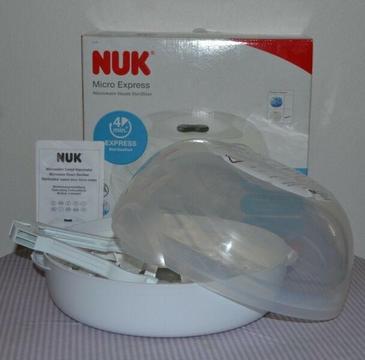 NUK Micro Express Microwave Steam Steriliser