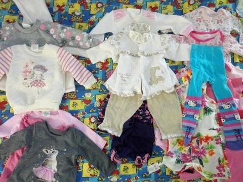 3-6 MONTHS BABY CLOTHES BUNDLE