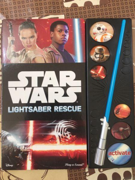 Star Wars Light Saber Rescue Book