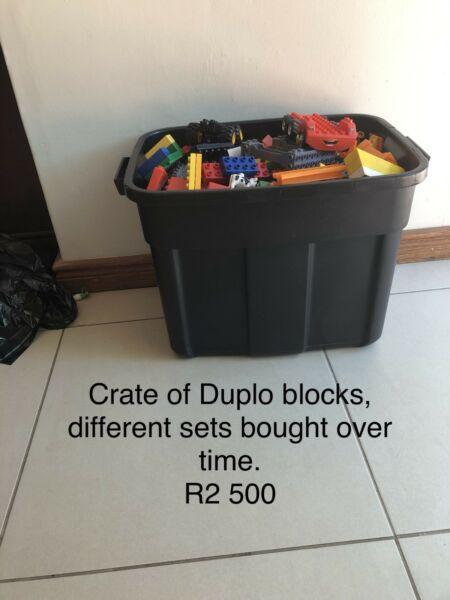 Original Duplo (big lego) blocks