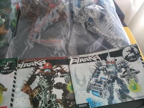 LEGO BIONICLE - set of 4 Piraka