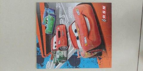 Lighting McQueen friends die cast car toy and puzzle toy
