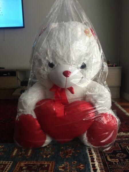 Giant Valentines Teddy Bear
