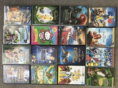 Loads of kids dvds