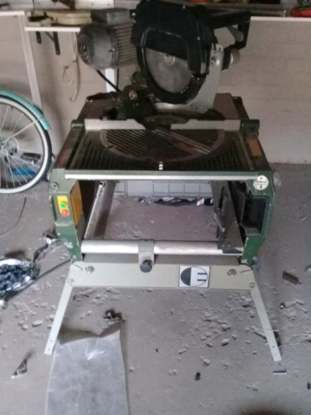 Electra beckum KGT 500 cut off and table saw for aluminium or wood