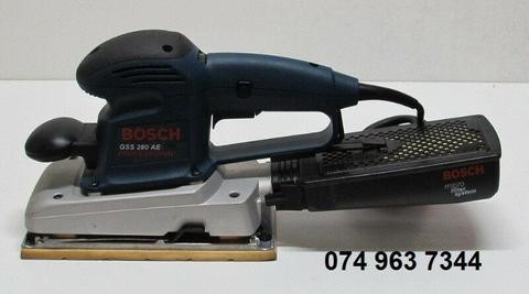 Bosch Professional GSS280AE Variable Speed Industrial 330W 1/2 Sheet Orbital Sander*AS NEW*