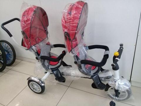 Brand New Kids Double Seater Pram/ Trike