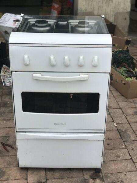 4-Plate Gas Stove with Oven