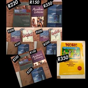 Unisa BED books for sale
