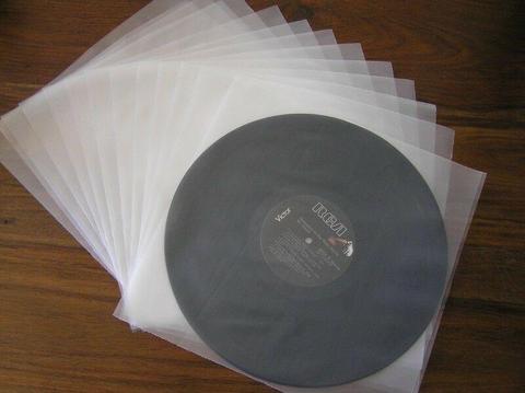 New Vinyl Record Frosted Anti-Static inner sleeves R100 /50 sleeves