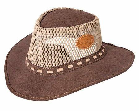 Rogue Breezy Airhead Canvas Mesh Hat - Chocolate S