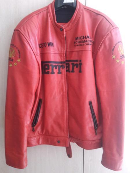 Mens Ferrari Leather Jacket
