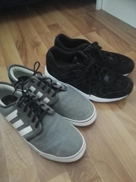 2 shoes for 500 adidas and puma