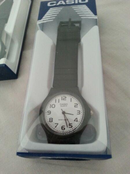 Brand new casio spots watch with box and instruction