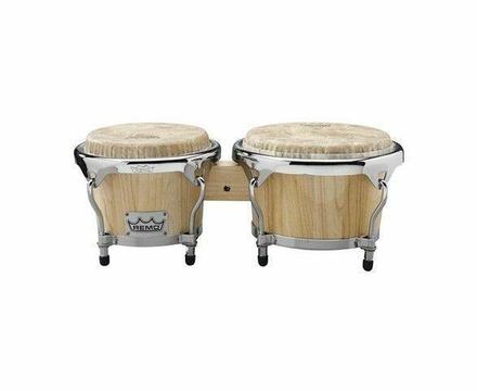 Remo CR-P780-00 Wooden Bongo Set.BRAND NEW WITH FULL WARRANTY - J