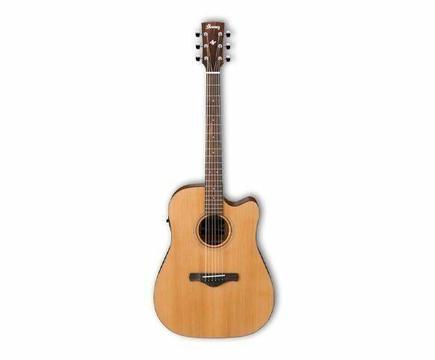 Ibanez AW65ECE-LG Natural Acoustic Electric Guitar.BRAND NEW WITH FULL WARRANTY - J