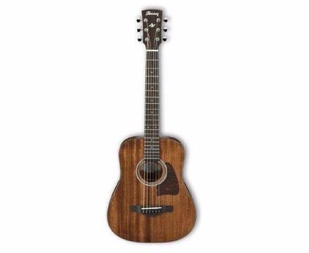 Ibanez AW54MINIGB-Open Pore Natural Acoustic Guitar PackagesBRAND NEW WITH FULL WARRANTY - J