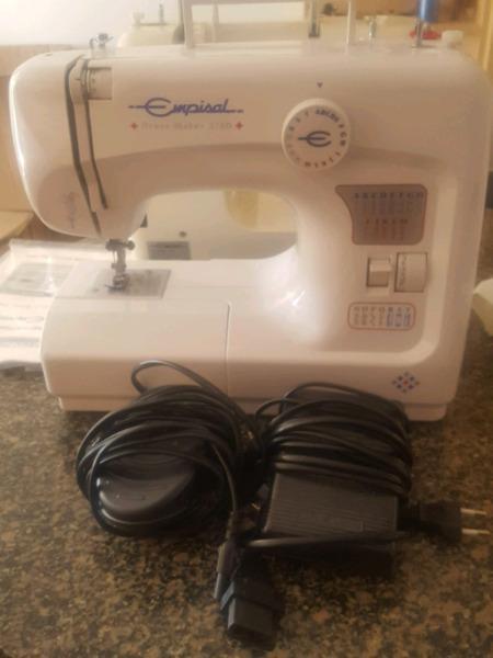 2x Empisal Sewing Machines with accessories R4000 neg