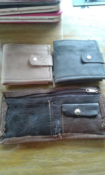 Reel leather mens wallet's