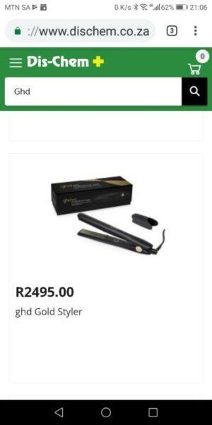 New Ghd gold