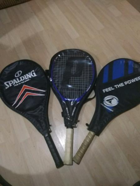 Tennis raquets
