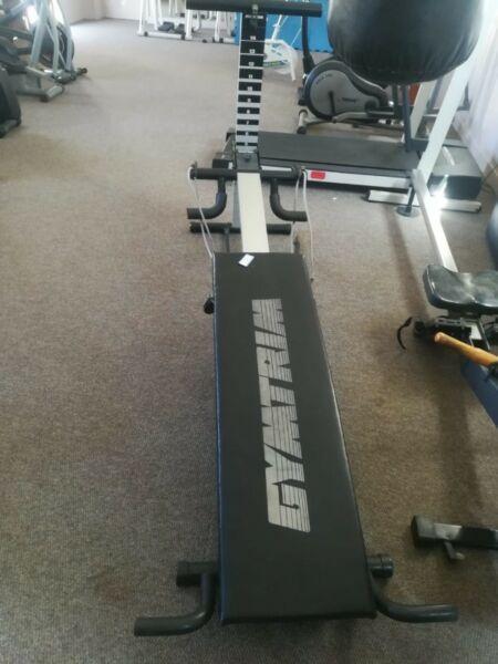 GYM trim with free excercise rower