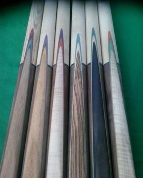Custom made pool cues and cue cases- Crazy Cues