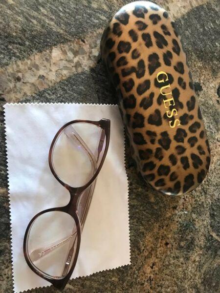 Brand new Guess glasses and case