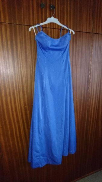 Blue Formal Ball Gown/Matric Dance Evening Dress