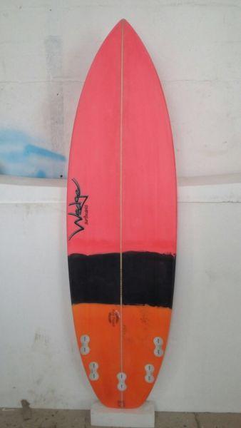Surfboard - Wedge Epoxy 5’9 x 18 3/4 x 2 1/4, +- 26.5L