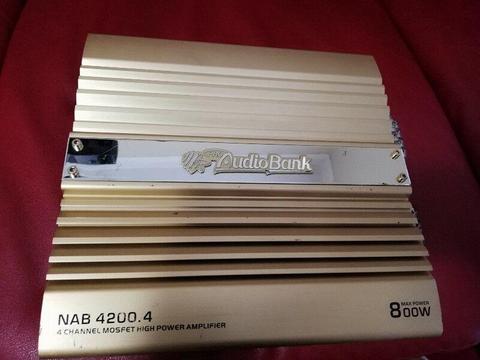 AudioBank NAB 4200 - 4 Channel Amp