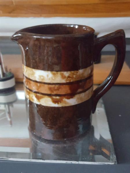 mini pottery jug