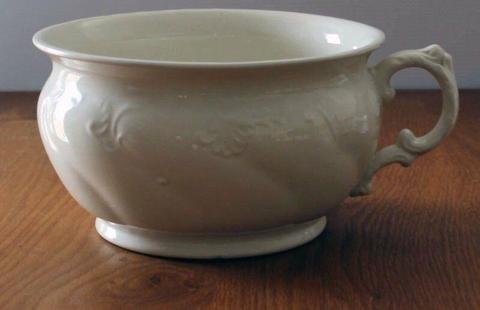 W Adams and Sons England chamber pot Antique Victorian chamber pot