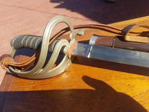 SOUTH AFRICAN DEFENSE FORCE SWORD FROM 1897