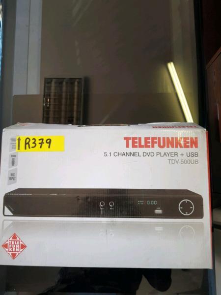 Telefunken 5.1 channel DVD player for sale