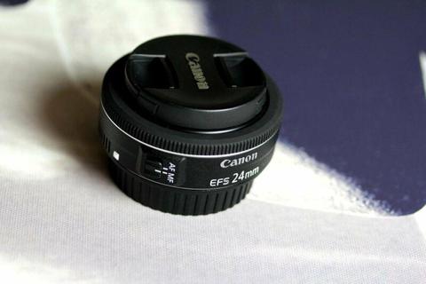 Canon EFS 24mm f2.8 STM prime lens for sale