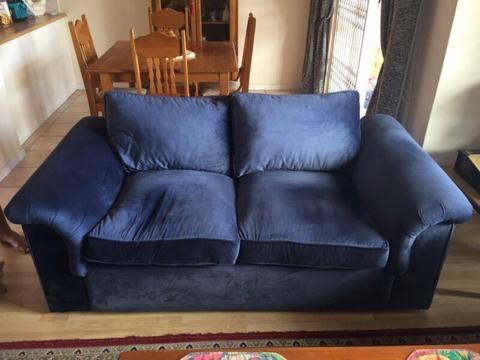 Blue double seater