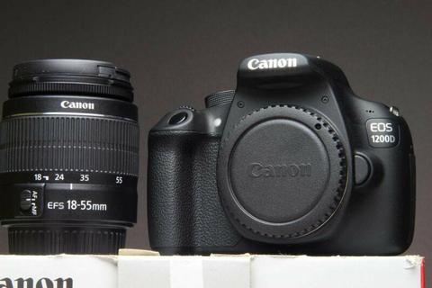 18MP Canon 1200D dslr with Canon 18-55mm lens for sale