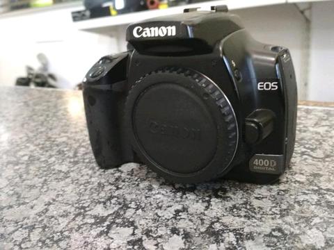 Camera Canon 400D BODY ONLY + original Charger