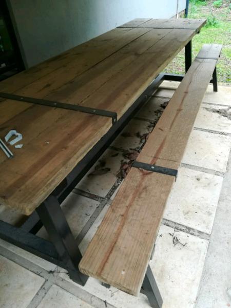 4m Table with Benches