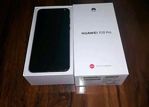 128GB HUAWEI P20 PRO MIDNIGHT BLACK IN THE BOX ( TRADE INS WELCOME)