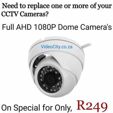 ON SPECIAL, Universal Full AHD 1080p Dome Replacement Cameras