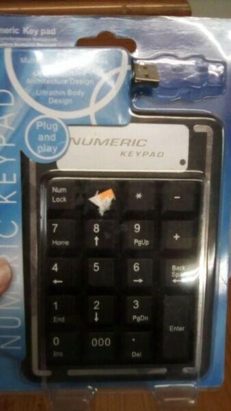 laptop numeric keyboard