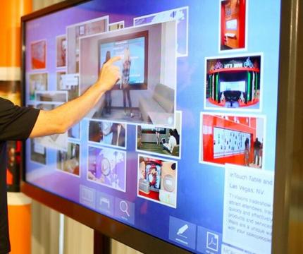 TV screen Interactive Touch LED Panel 84″