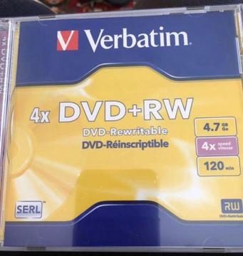 DVD Rewriteable - Brand new sealed