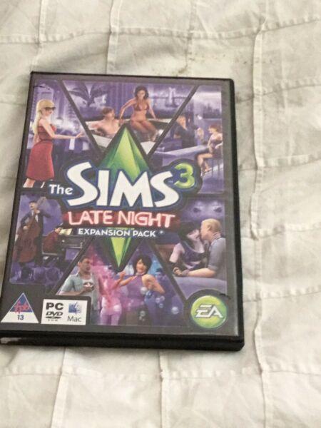 SIMS 3 LATE NIGHT EXPANSION PACK